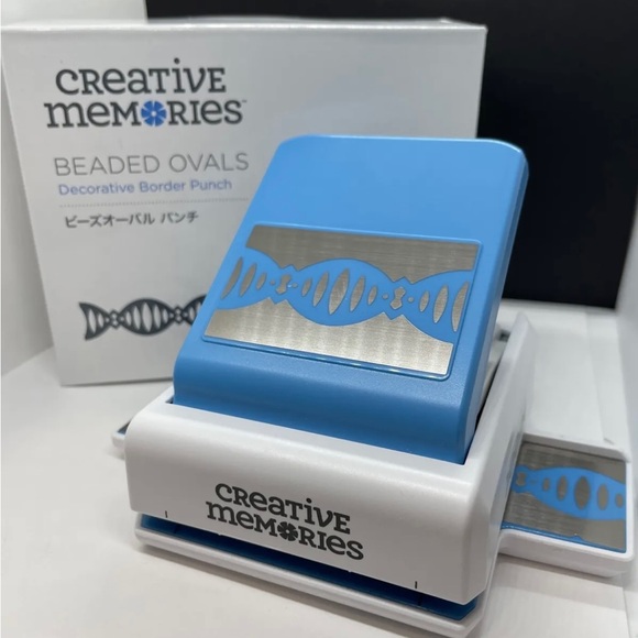 Creative Memories Beaded Ovals Decorative Punch Brand New Limited Edition - Picture 3 of 8